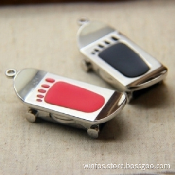Metal Skateboard Shape USB Flash Driver
